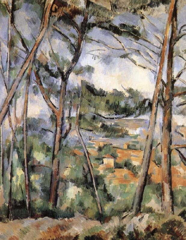 Paul Cezanne solitary river plain China oil painting art